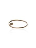 Xiao Wang Metallic 14k Gold Diamond Curve Ring