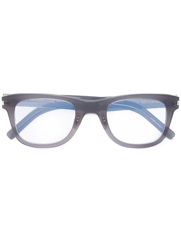 Saint Laurent 'sl 50 Slim' Glasses, Grey, Acetate