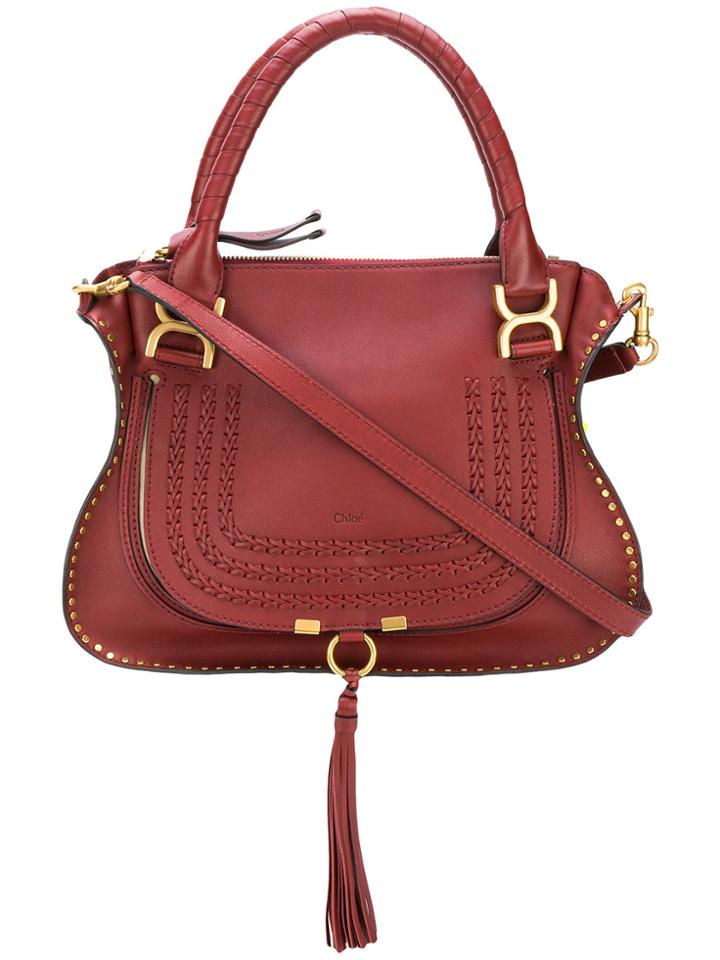 Chloé Marcie Handbag - Red