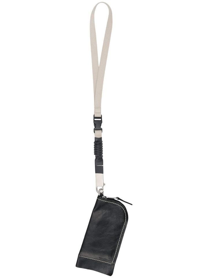 Rick Owens Sisyphus Off-the-runway Neckwallet - Black