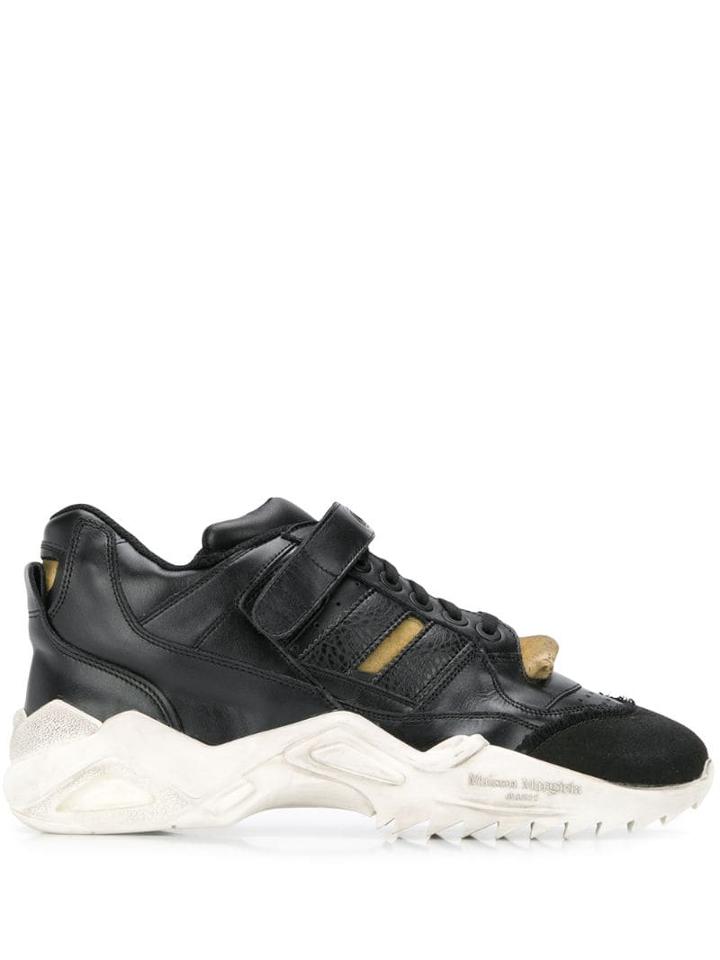 Maison Margiela Retro Fit Low-top Sneakers - Black