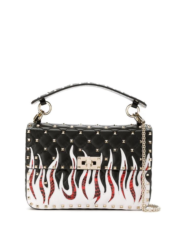 Valentino Valentino Rw2b0122gkn 0no Synthetic->polyester - Black