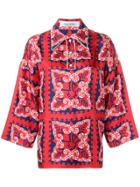 Valentino Mini Bandana Shirt - Red