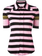 Givenchy Striped Shirt - Pink & Purple