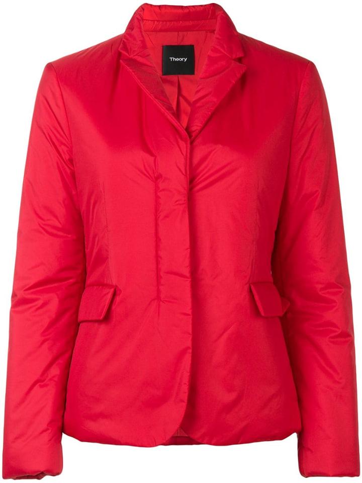 Theory Padded Blazer - Red