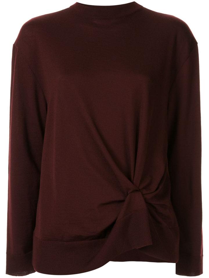 Nina Ricci Knot Detail Jumper - Brown