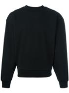 T By Alexander Wang Fleece Backed Sweatshirt, Men's, Size: L, Black, Cotton