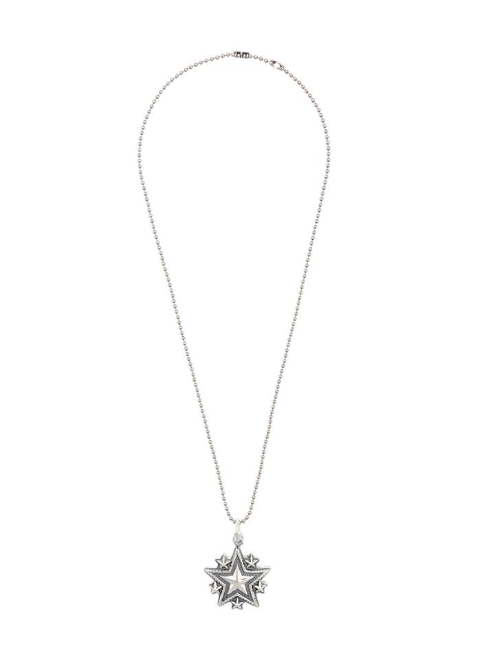 Cody Sanderson Large Sheriff Star Pendant - Metallic