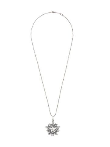 Cody Sanderson Large Sheriff Star Pendant - Metallic