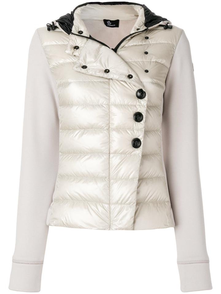 Moncler Grenoble Padded Apres-ski Jacket - Nude & Neutrals