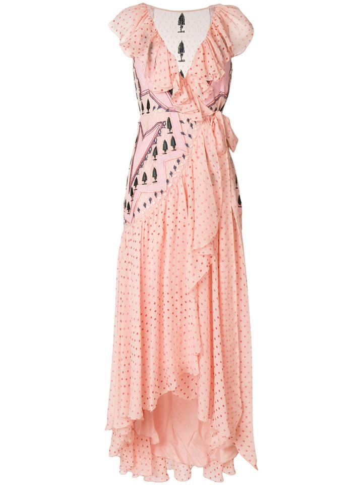 Temperley London Bourgeois Dress - Pink & Purple