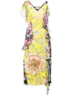 Prabal Gurung Floral Shift Dress - Yellow
