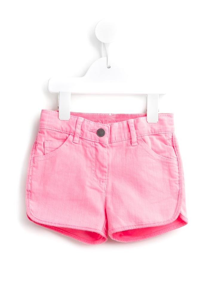 Stella Mccartney Kids Emma Denim Shorts, Girl's, Size: 10 Yrs, Pink/purple