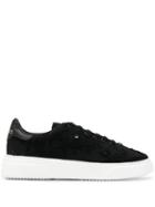 By Walid Two Tone Low Top Sneakers - Black