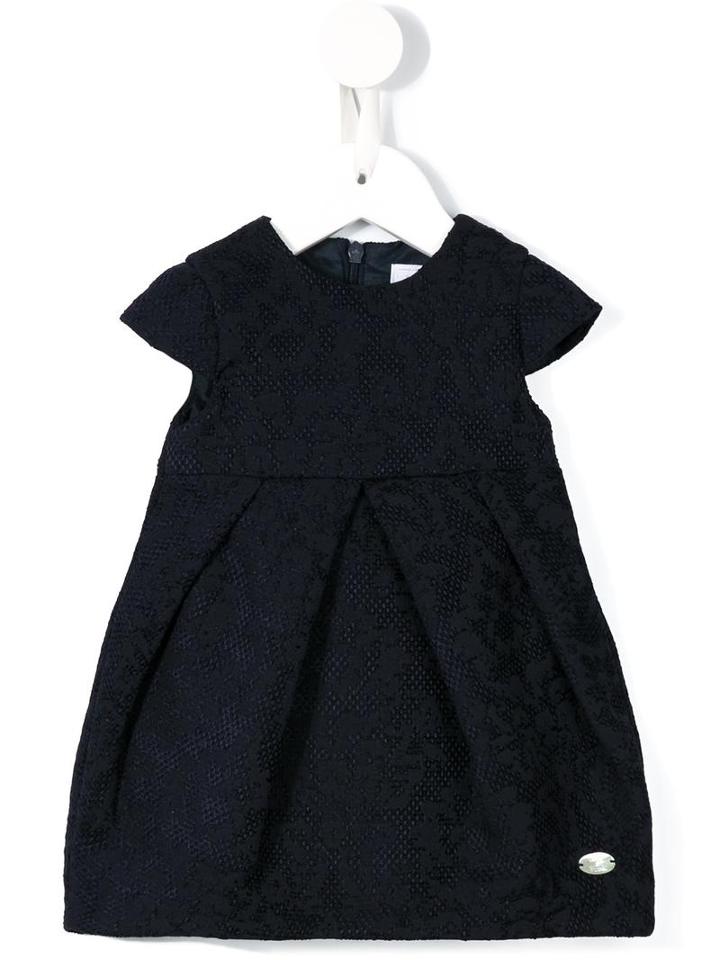 Tartine Et Chocolat Shortsleeved Pleated Dress, Toddler Girl's, Size: 12 Mth, Blue