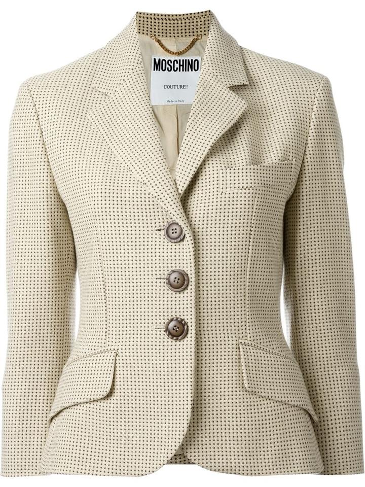 Moschino Vintage Dotted Jacket