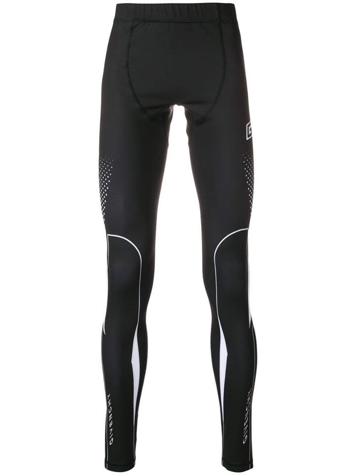 Givenchy Front Logo Leggings - Black