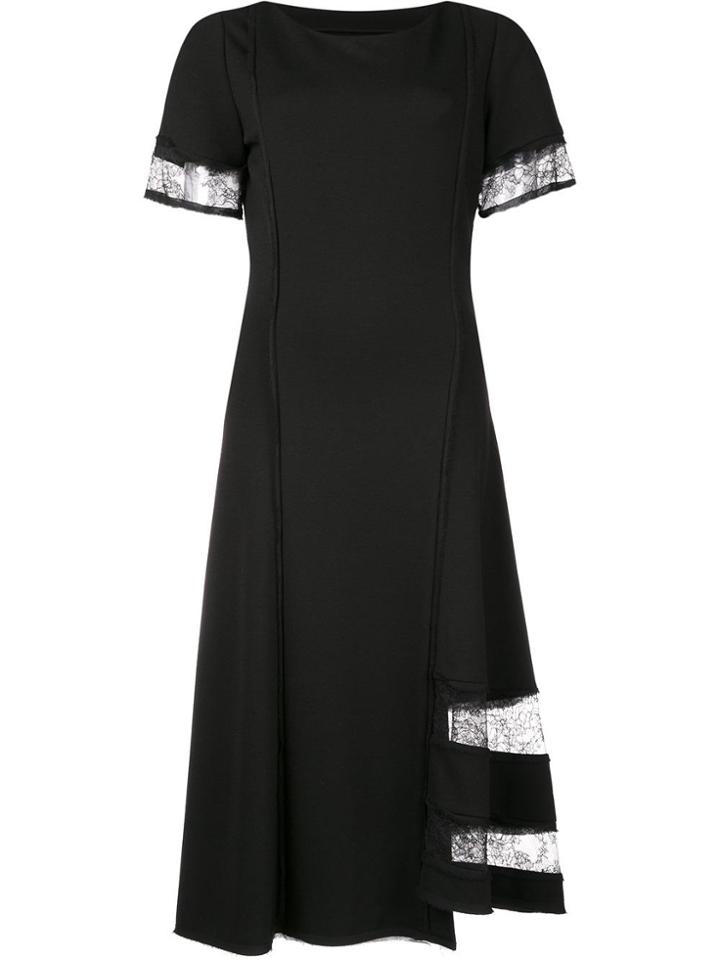 Jason Wu Lace Detail Dress - Black
