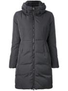 Moncler 'renne' Padded Coat, Women's, Size: 0, Grey, Feather Down/polyester/polyamide