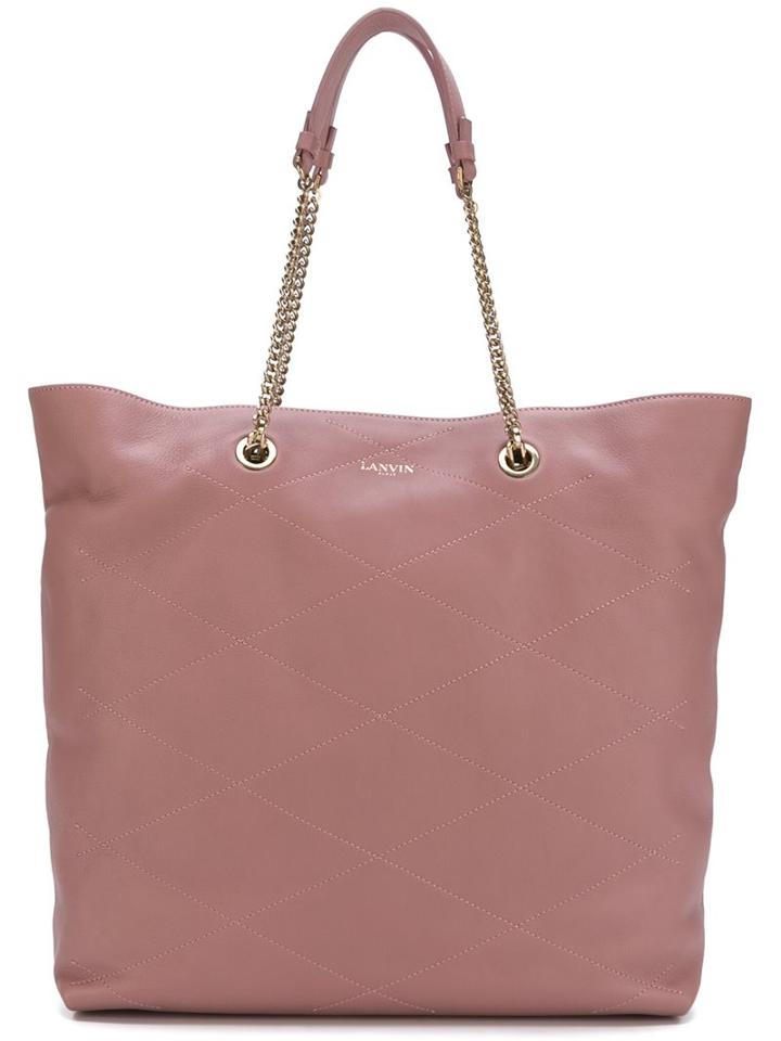 Lanvin 'sugar' Tote Bag, Women's, Pink/purple