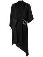 Balenciaga Bal Asymmetric Dress - Black