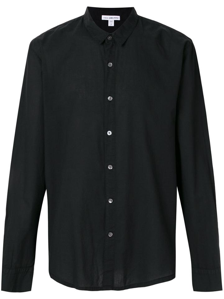 James Perse Classic Shirt - Black