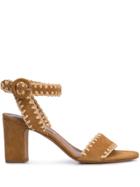Tabitha Simmons Leticia Whipstitched Sandals - Brown