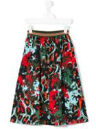 Young Versace - Printed Skirt - Kids - Cotton/spandex/elastane - 6 Yrs, Black