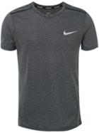 Nike - Breathe Running T-shirt - Men - Cotton/polyester - Xl, Grey, Cotton/polyester