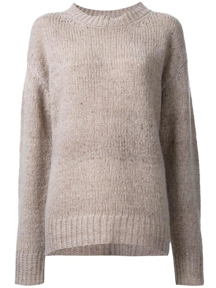 Marc Jacobs Loose Fit Knitted Jumper, Women's, Size: Small, Brown, Cashmere/wool