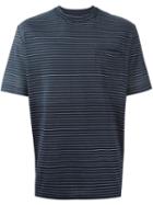 Lanvin Striped T-shirt, Men's, Size: Xl, Blue, Cotton