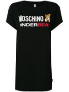 Moschino Underbear Longline T-shirt - Black