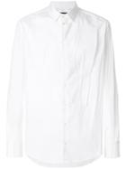 Tom Rebl Reconstructed Bib Shirt - White