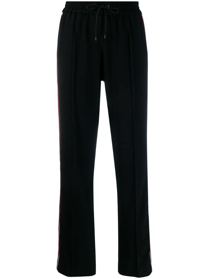 Kenzo Drawstring Fluid Trousers - Black