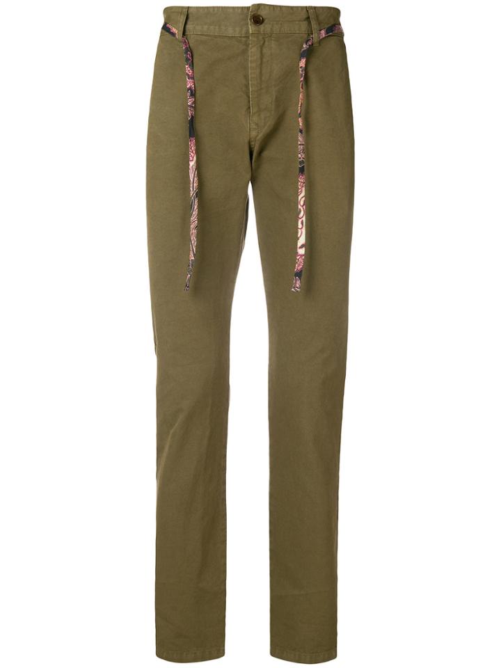 Isabel Marant Lahore Military Trousers - Green