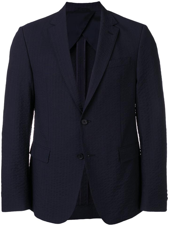Boss Hugo Boss Textured Blazer - Blue