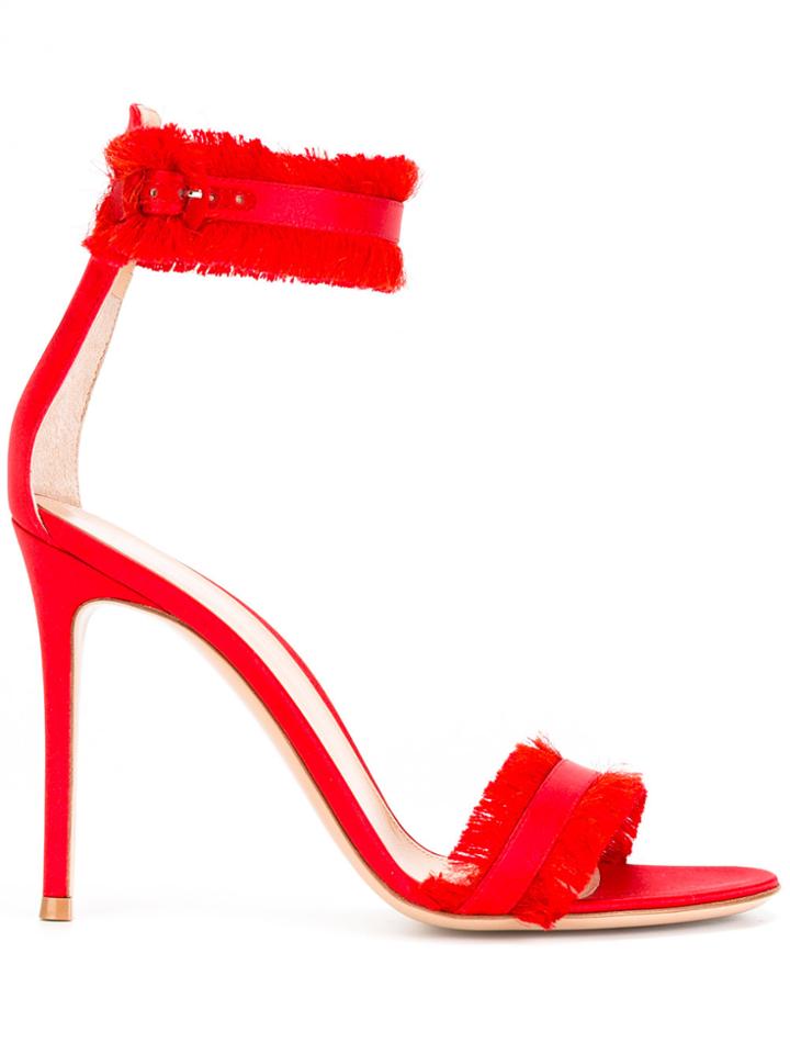 Gianvito Rossi Caribe 10.5 Sandals - Red