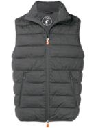 Save The Duck Padded Gilet Jacket - Grey
