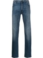 Z Zegna Slim Faded Jeans - Blue