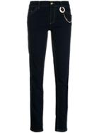 Cavalli Class Chain-link Jeans - Blue