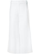Rodebjer - Cropped Trousers - Women - Cotton/spandex/elastane/viscose - M, White, Cotton/spandex/elastane/viscose
