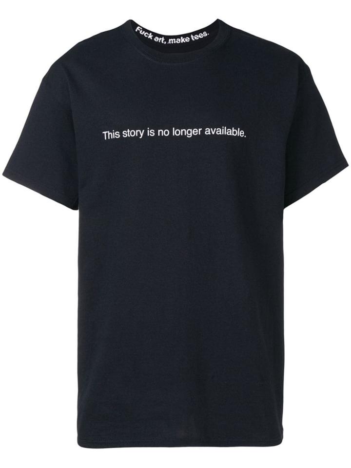 F.a.m.t. This Story Is T-shirt - Black