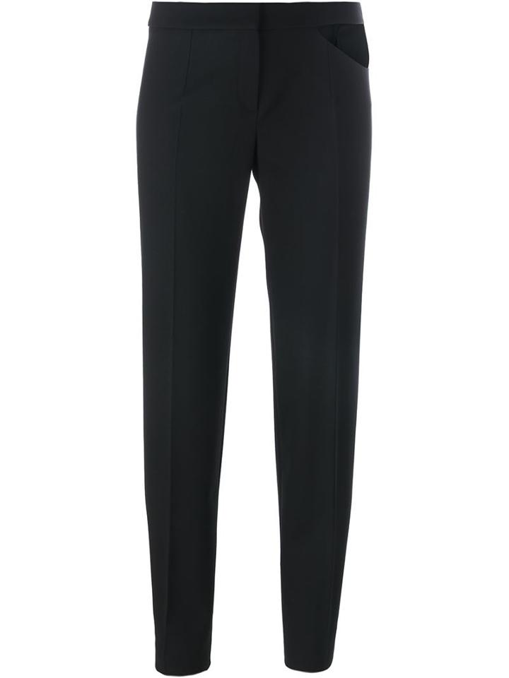 Wanda Nylon 'cut-out Sally' Trousers, Women's, Size: 38, Black, Wool