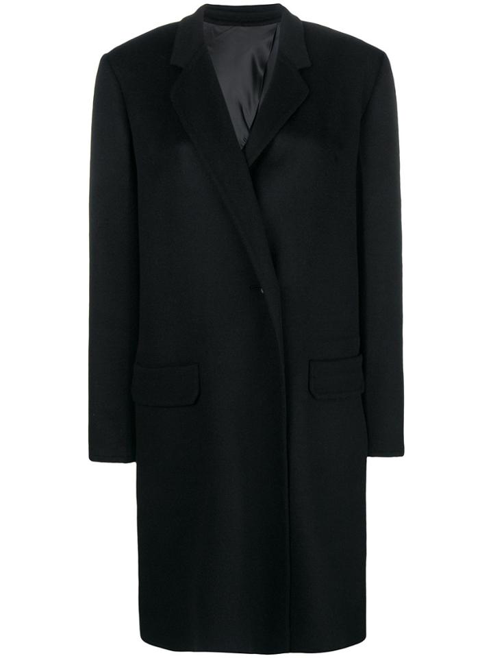 Helmut Lang Duster Coat - Black