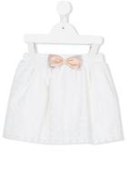 Hucklebones London - Daisy Embriodered Gathered Skirt - Kids - Cotton/nylon - 2 Yrs, White