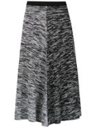 Mara Mac Midi Knit Skirt - Grey
