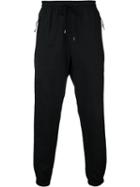 Factotum Drawstring Track Pants, Men's, Size: 44, Black, Cotton/polyester