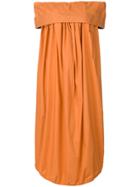 Ter Et Bantine Off Shoulder Dress - Yellow & Orange