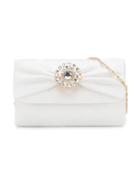 David Charles Kids Embellished Shoulder Bag, White