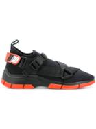 Prada Xy Webbing Sneakers - Black